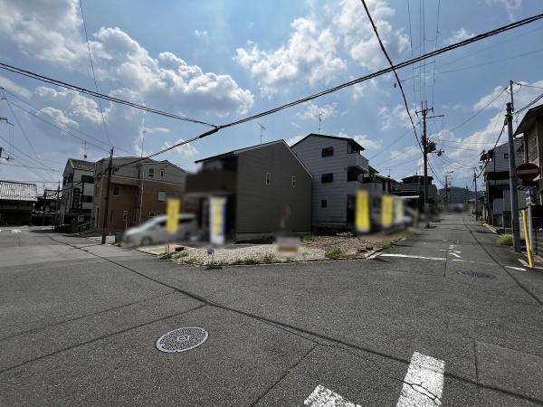 京都市北区紫竹牛若町　1号地　建築条件付売土地 現地写真