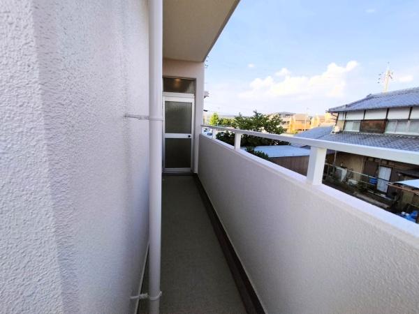 ルミエール桂川 現地写真（バルコニー）