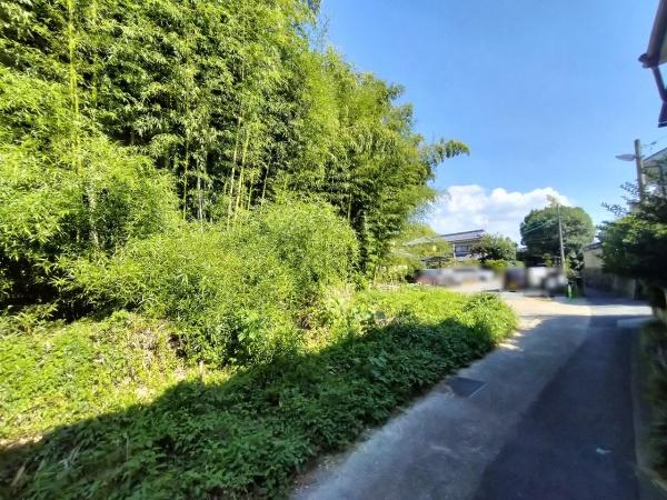京都市右京区嵯峨釈迦堂門前南中院町　建築条件無売土地 現地写真（前面道路含む現地写真）