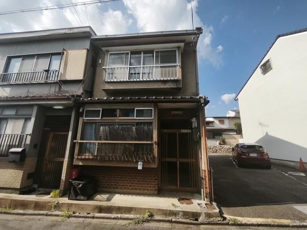 京都市東山区今熊野宝蔵町　古家付売土地 間取図・土地図