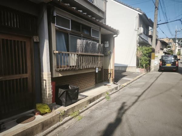 京都市東山区今熊野宝蔵町　古家付売土地 現地写真（前面道路含む現地写真）