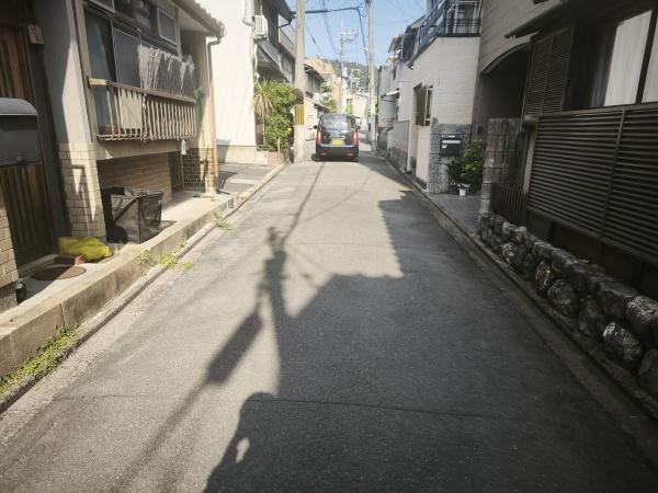 京都市東山区今熊野宝蔵町　古家付売土地 現地写真（前面道路含む現地写真）