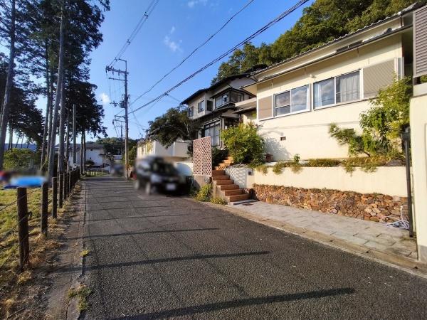 京都市左京区上高野西明寺山　中古戸建 現地写真（前面道路含む現地写真）