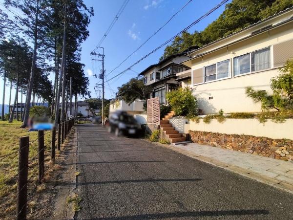 京都市左京区上高野西明寺山　中古戸建 現地写真（前面道路含む現地写真）