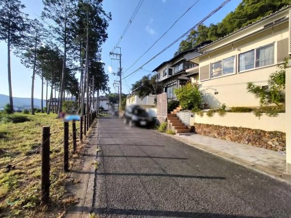京都市左京区上高野西明寺山　中古戸建 現地写真（前面道路含む現地写真）