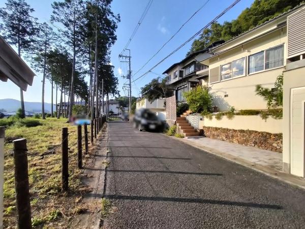 京都市左京区上高野西明寺山　中古戸建 現地写真（前面道路含む現地写真）