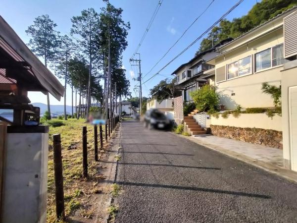 京都市左京区上高野西明寺山　中古戸建 現地写真（前面道路含む現地写真）