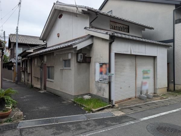 京都市左京区北白川東久保田町　古家付売土地 現地写真