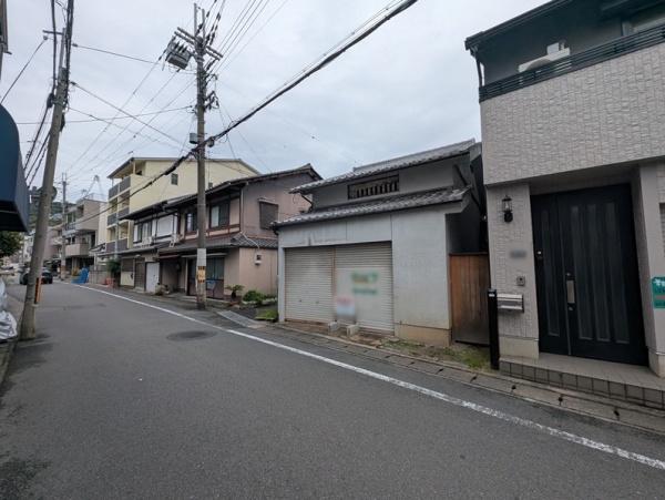 京都市左京区北白川東久保田町　古家付売土地 現地写真