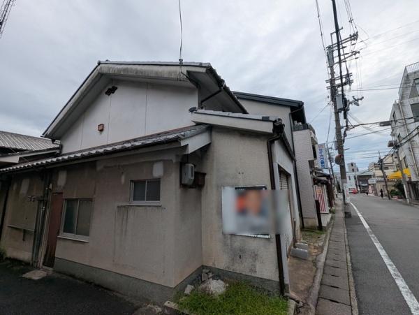 京都市左京区北白川東久保田町　古家付売土地 現地写真