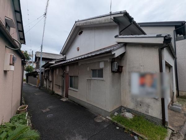 京都市左京区北白川東久保田町　古家付売土地 現地写真