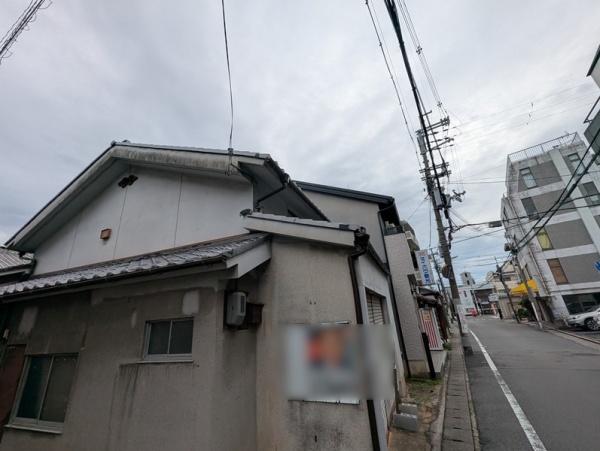 京都市左京区北白川東久保田町　古家付売土地 現地写真