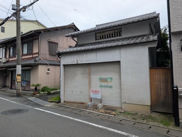 京都市左京区北白川東久保田町　古家付売土地 現地写真