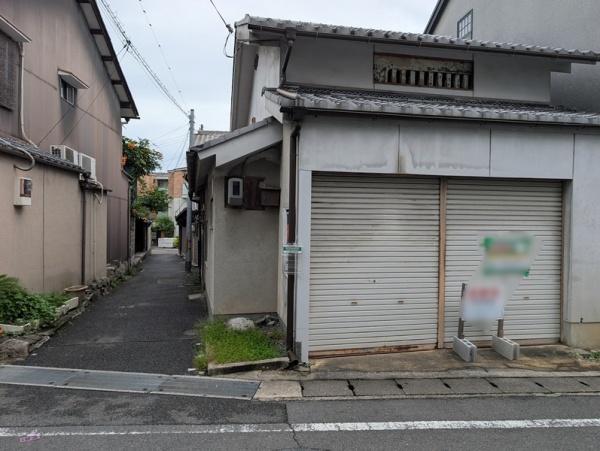 京都市左京区北白川東久保田町　古家付売土地 現地写真