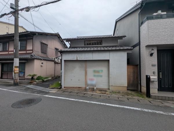 京都市左京区北白川東久保田町　古家付売土地 現地写真