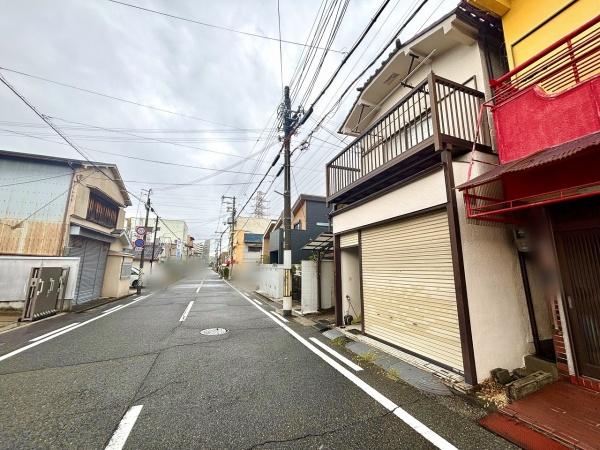 堺市堺区旭ヶ丘北町3丁　中古戸建 現地写真（前面道路含む現地写真）