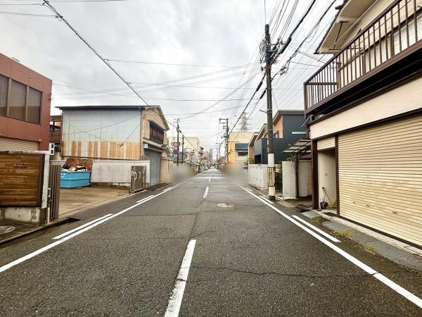 堺市堺区旭ヶ丘北町3丁　中古戸建 現地写真（前面道路含む現地写真）