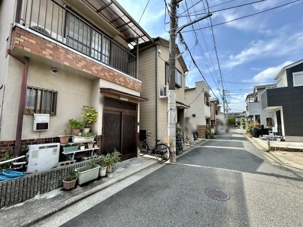 大阪府堺市西区鳳南町５丁 現地写真（前面道路含む現地写真）