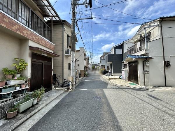 大阪府堺市西区鳳南町５丁 現地写真（前面道路含む現地写真）