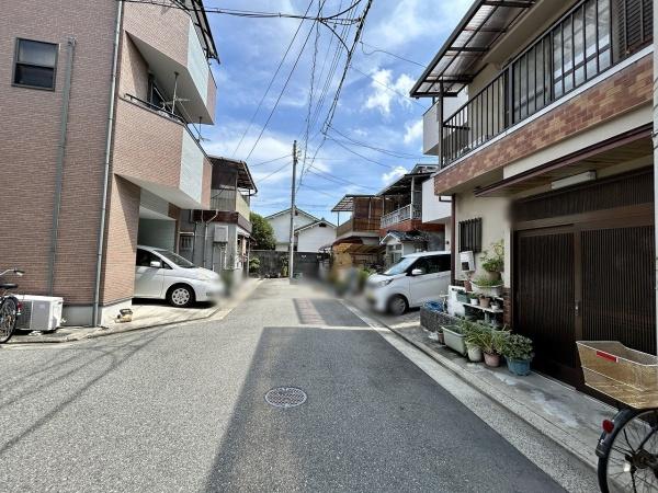 大阪府堺市西区鳳南町５丁 現地写真（前面道路含む現地写真）