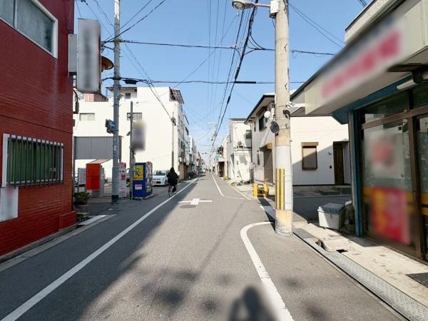 大阪市西成区橘1丁目　中古戸建 現地写真（前面道路含む現地写真）
