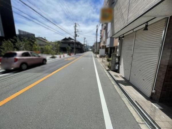 大阪市東成区東中本3丁目　売土地 現地写真（前面道路含む現地写真）