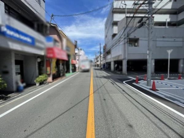 大阪市東成区東中本3丁目　売土地 現地写真（前面道路含む現地写真）