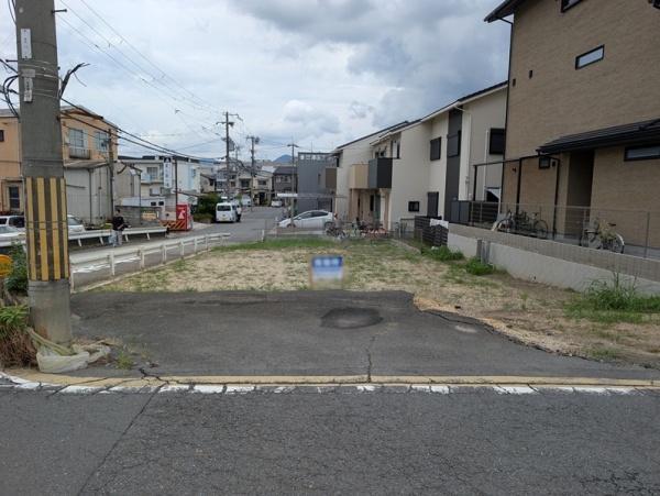 京都市右京区梅津中村町　建築条件無売土地 現地写真