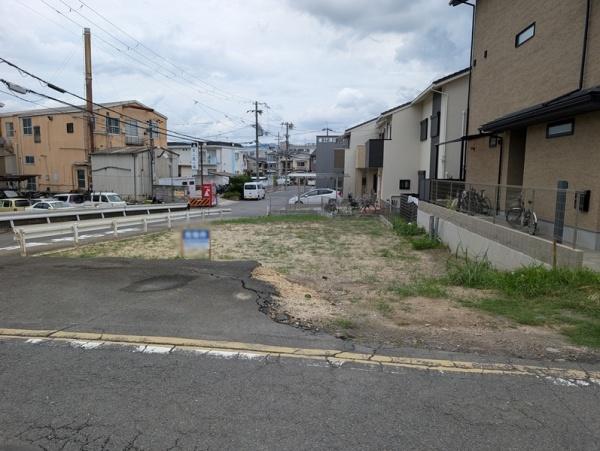 京都市右京区梅津中村町　建築条件無売土地 現地写真