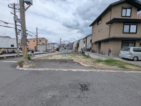 京都市右京区梅津中村町　建築条件無売土地 現地写真