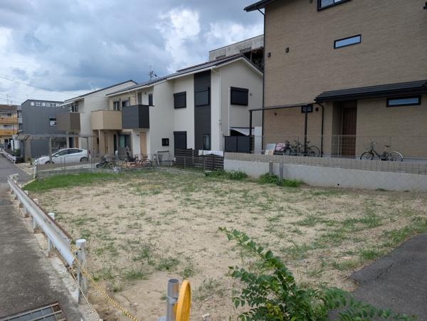京都市右京区梅津中村町　建築条件無売土地 現地写真