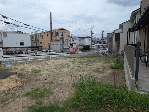 京都市右京区梅津中村町　建築条件無売土地 現地写真
