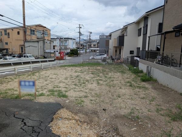 京都市右京区梅津中村町　建築条件無売土地 現地写真
