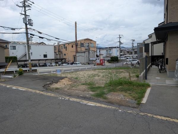 京都市右京区梅津中村町　建築条件無売土地 現地写真