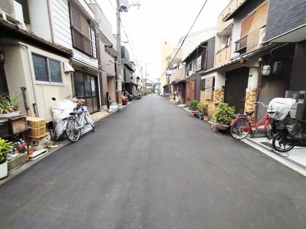大阪市大正区平尾5丁目　中古戸建 現地写真（前面道路含む現地写真）