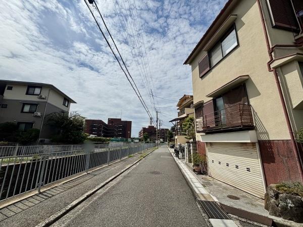 堺市中区土師町1丁　売土地 現地写真（前面道路含む現地写真）