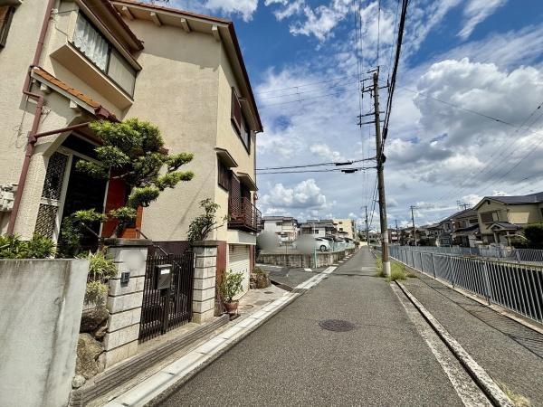 堺市中区土師町1丁　売土地 現地写真（前面道路含む現地写真）