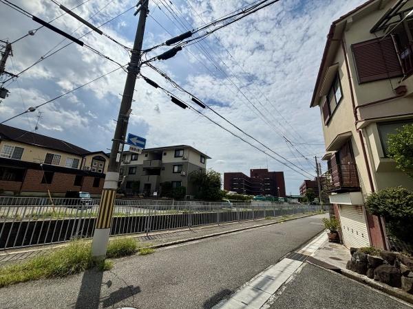 堺市中区土師町1丁　売土地 現地写真（前面道路含む現地写真）
