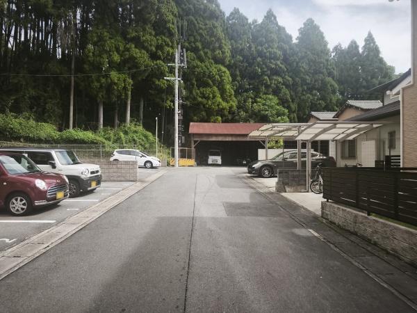 京都市右京区鳴滝宅間町　建築条件付売土地 現地写真（前面道路含む現地写真）
