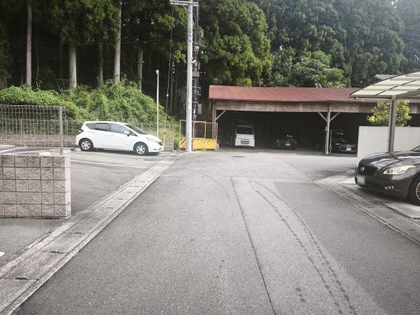 京都市右京区鳴滝宅間町　建築条件付売土地 現地写真（前面道路含む現地写真）