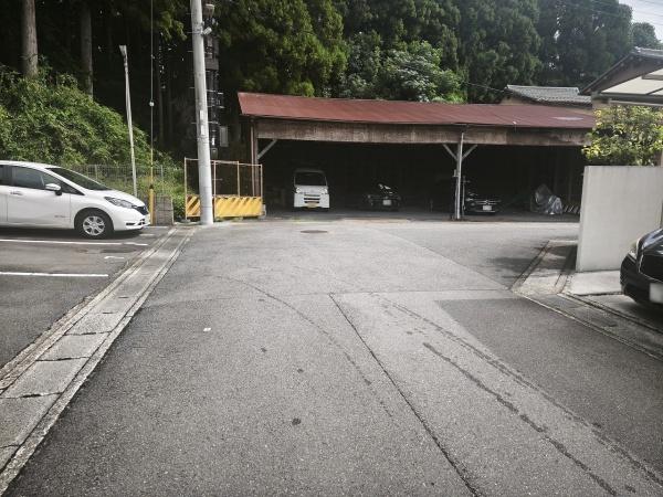 京都市右京区鳴滝宅間町　建築条件付売土地 現地写真（前面道路含む現地写真）