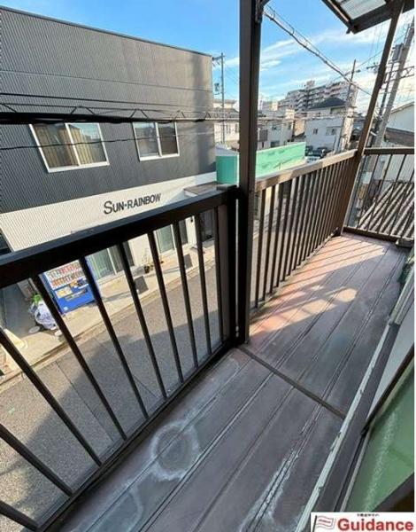 堺市東区草尾　中古戸建 現地写真（バルコニー）