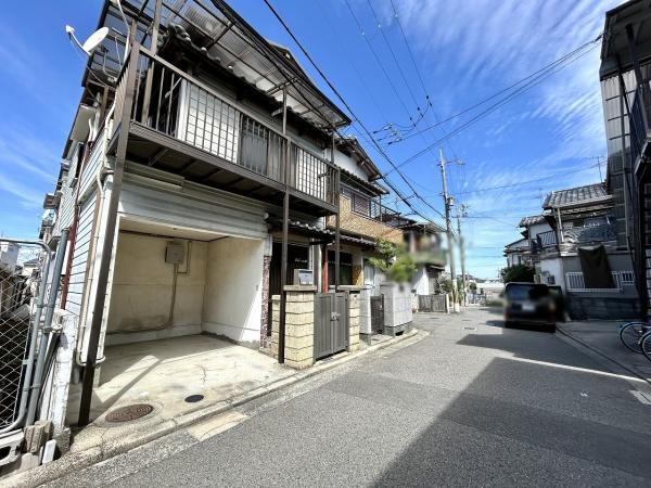 堺市東区草尾　中古戸建 現地写真（前面道路含む現地写真）