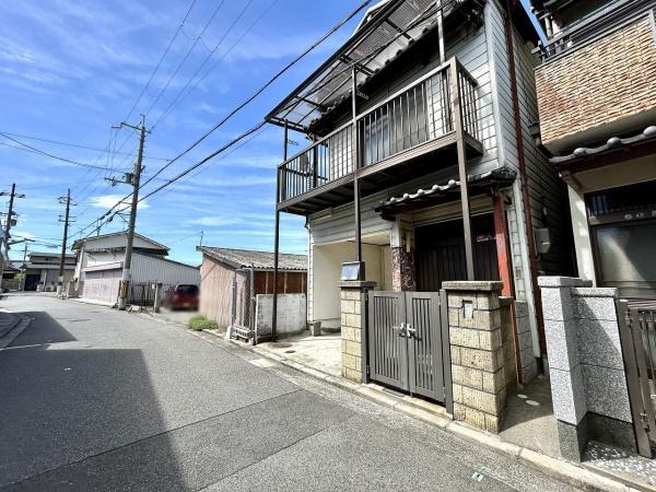 堺市東区草尾　中古戸建 現地写真（前面道路含む現地写真）