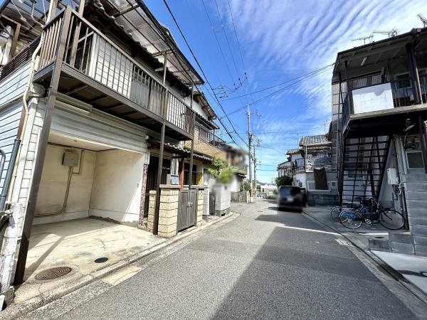 堺市東区草尾　中古戸建 現地写真（前面道路含む現地写真）