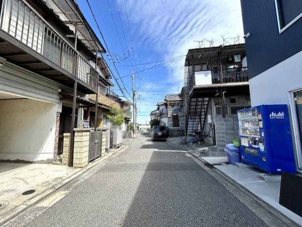堺市東区草尾　中古戸建 現地写真（前面道路含む現地写真）