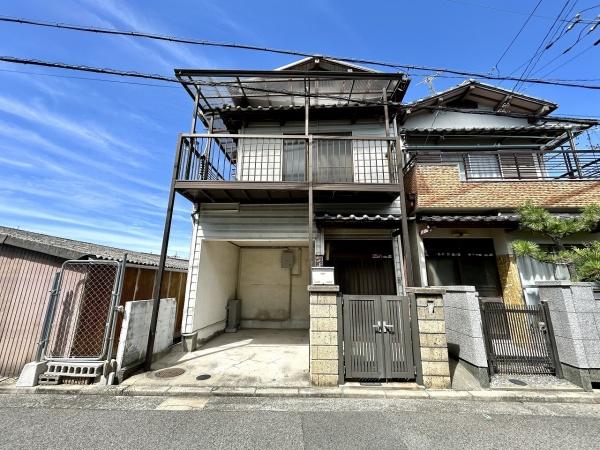 堺市東区草尾　中古戸建 現地写真（前面道路含む現地写真）