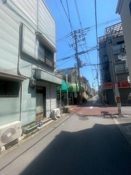 大阪市西成区梅南1丁目　中古テラスハウス 現地写真（前面道路含む現地写真）