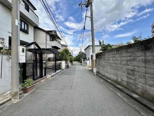堺市堺区北波止町　中古戸建 現地写真（前面道路含む現地写真）