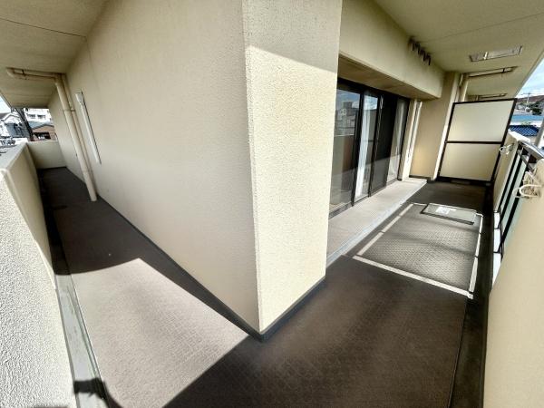 グランコート堺石津川公園 現地写真（バルコニー）